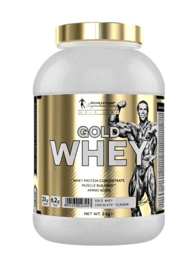 KEVIN LEVRONE كيفن ليفرون جولد واي، 100% مركز واي، نكهة الشوكولاتة، 2 كجم