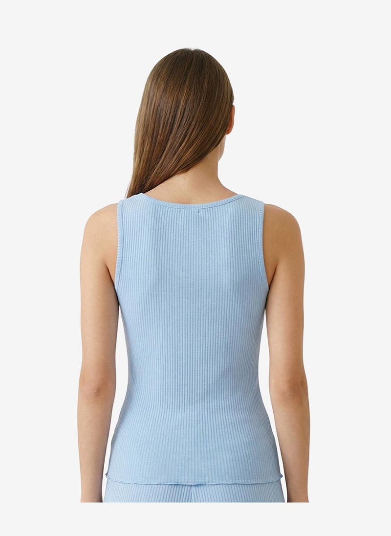 Penti Women Ella Solid Blue Camisole - Image 3