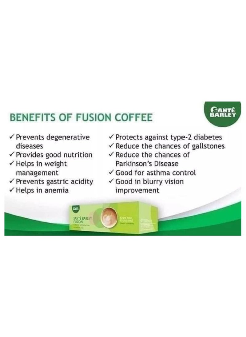 Sante - Barley Fusion Coffee Mix 10 Sachets - Image 1