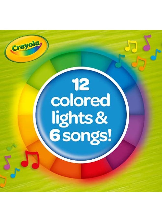 Crayola - My First Touch Lights Musical Doodle Board Toddler Toy Gift White Green - Image 1
