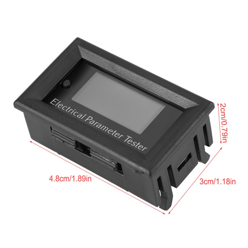 St OLED Digital Multimeter 4-20V Input Voltage 7-in-1 Measurement Parameters - Clear Display Running Time Energy for Engineering Monitoring - Image 4