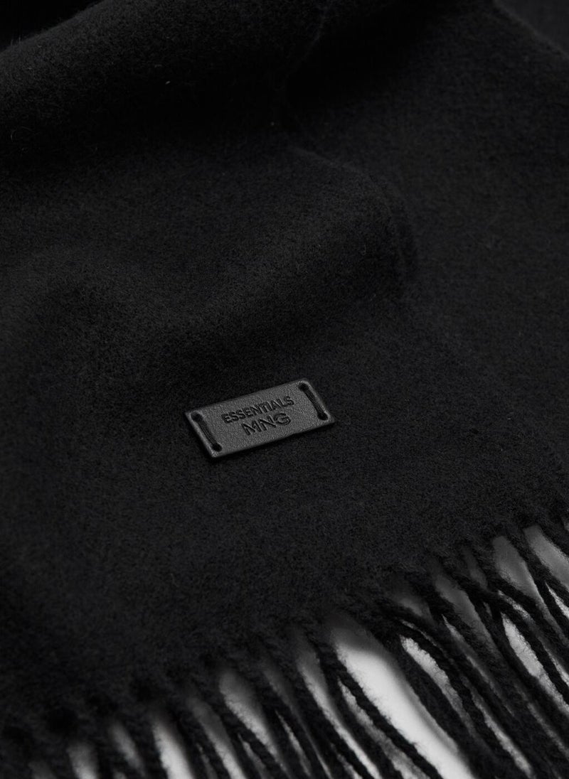 مانجو مان وشاح سادة بشراشيب - Image 2