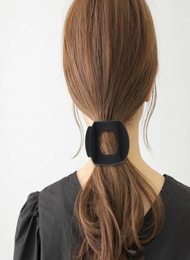 Amariver 6pcs Flat Hair Clips French Claw Clips Hair Barrettes for Thick Thin Hair Matte Non-slip Clip for Women Girls French Concord Flat Accessories - Image 5