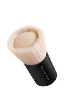 bareMinerals bareMinerals Beautiful Finish Foundation Brush, Foundation Blending Brush, Holds Loose Powder Foundation, Build Coverage, Synthetic Fibers, Vegan  - Image 3