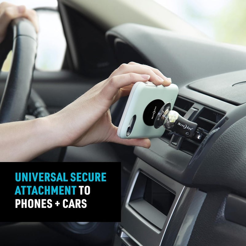 NiteIze Nite Ize Steelie Vent Kit  Magnetic Cell Phone Holder for Car Vents  Phone Mount  Orbiter - Image 5
