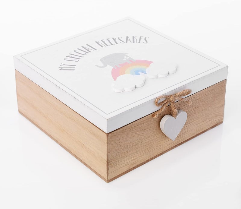 Oaktree Gifts Petit Cheri Rainbow Keepsake Box My Special Keepsakes - Image 3