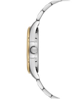 U.S. Polo Assn. U.S. Polo Assn. Fundamental 42mm Watch with Black Dial & Two-Tone Yellow Gold Silver Bracelet - Perfect for Modern Style & Functionality  - Image 2