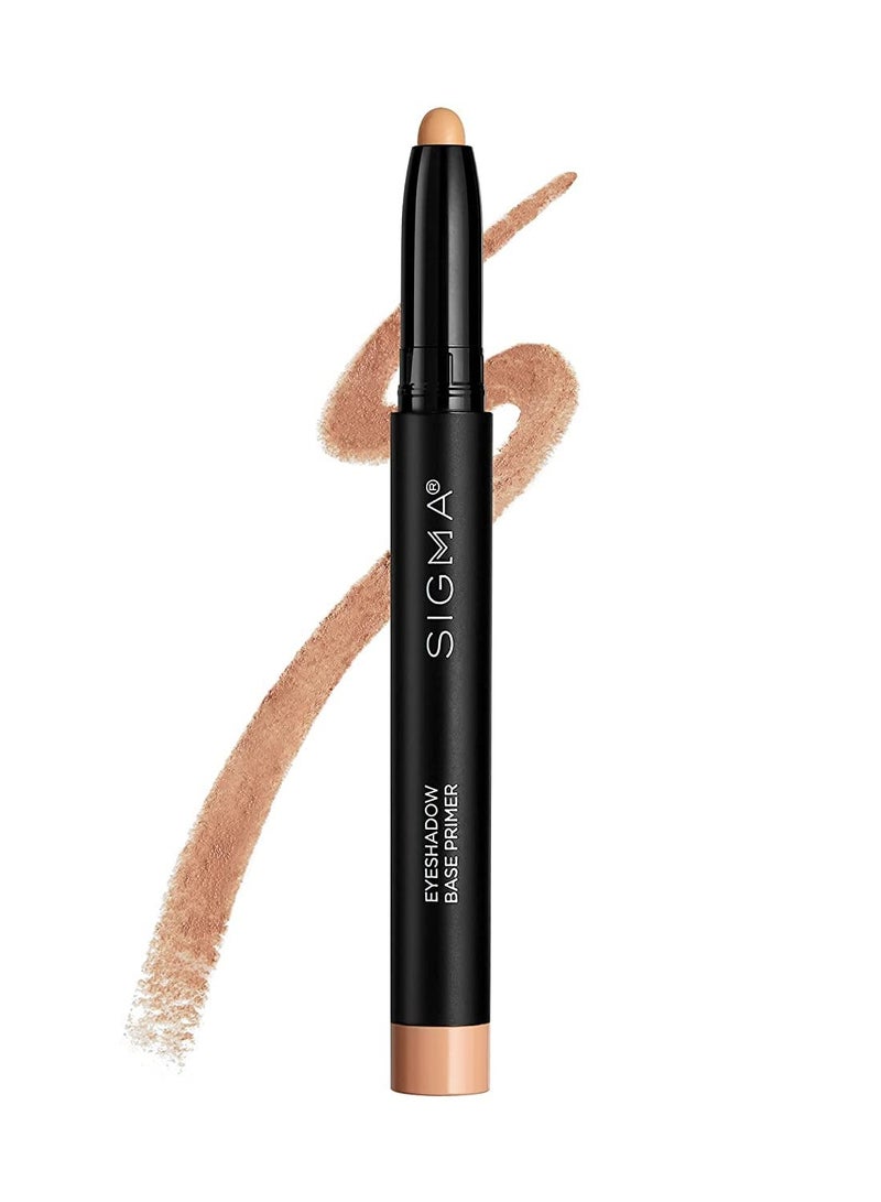 Sigma Beauty Sigma Beauty Eyeshadow Primer Base – Professional Grade Eye Primer Crayon w/Sleek Retractable Tip for Long-Lasting Makeup & All-Day Color Payoff, Prevents Creasing (Ignite, Light Caramel Matte) - Image 1