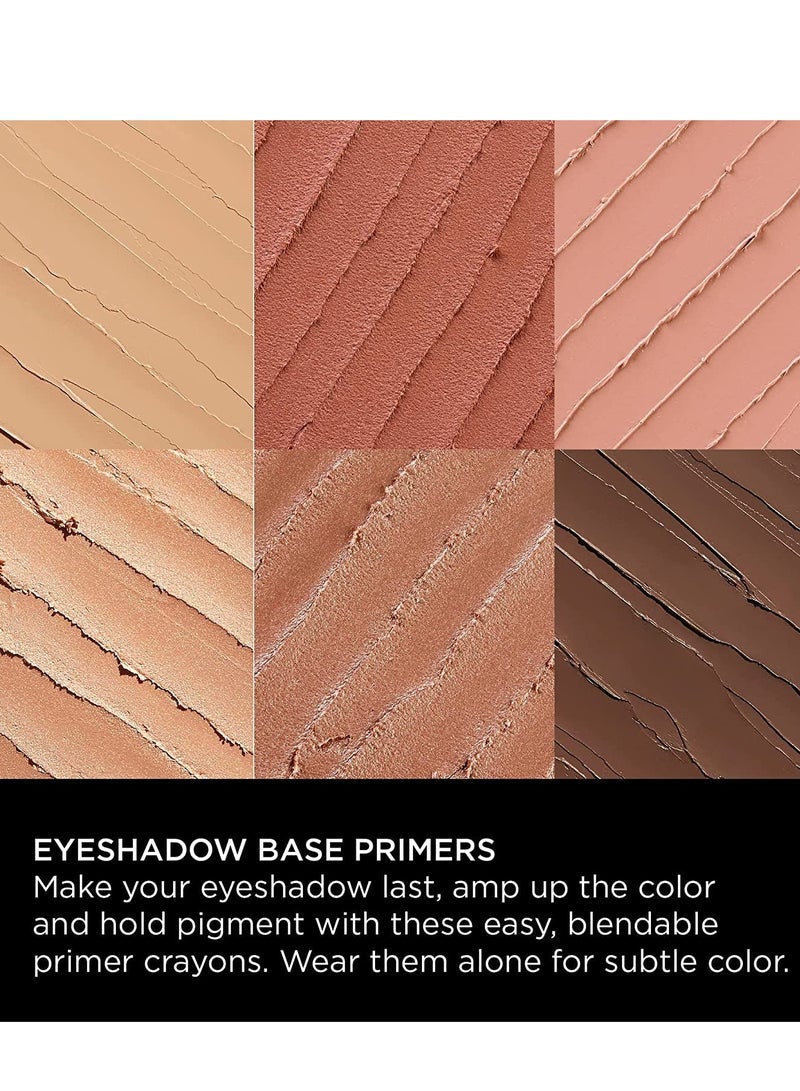 Sigma Beauty Sigma Beauty Eyeshadow Primer Base – Professional Grade Eye Primer Crayon w/Sleek Retractable Tip for Long-Lasting Makeup & All-Day Color Payoff, Prevents Creasing (Ignite, Light Caramel Matte) - Image 3