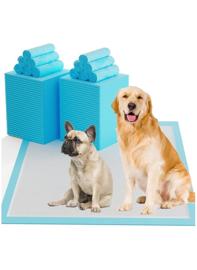 ShineShe 100 Pieces Disposable Absorbent Quick Drying Leak-Proof Pee Pads, 45 X 33cm  - Image 1