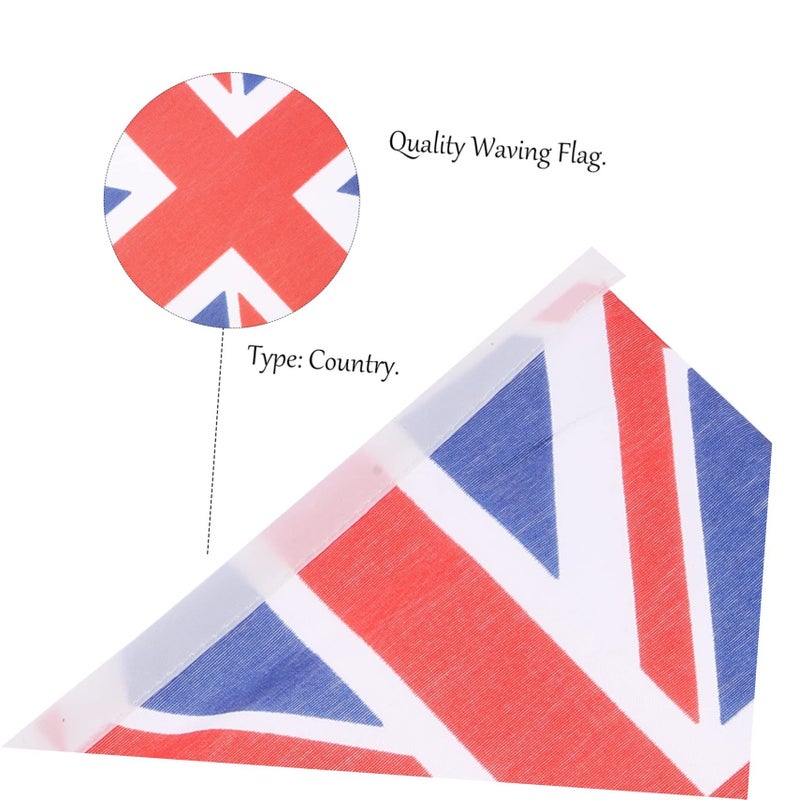 Union Jack Hand Waving Flag Bundle 50pcs For Parades Festivals Events UK Great Britain Celebrations Home Decor - Image 5