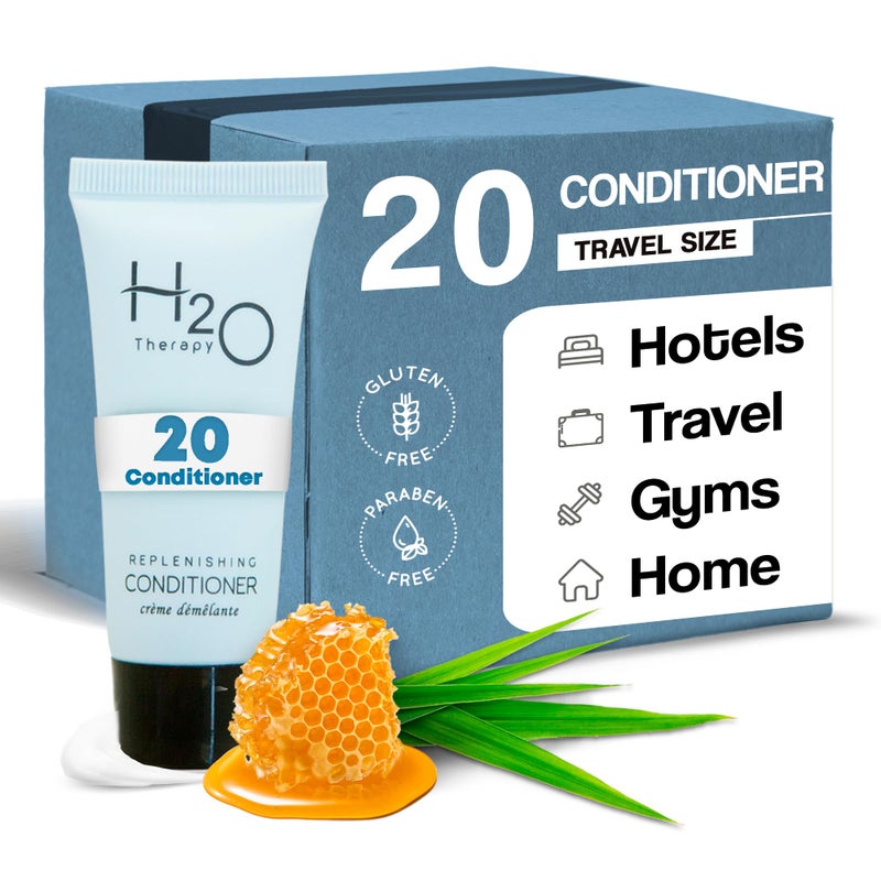 H2O Therapy Conditioner Travel Size Hotel Hospitality 085 oz Case of 20