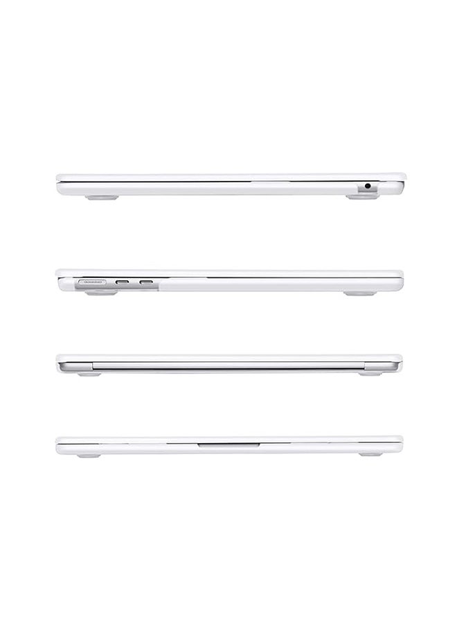 CATANES for Air 13.6 Inch Case (2022-2023 Release) Model A2681 Plastic Hard Shell Case White  - Image 5