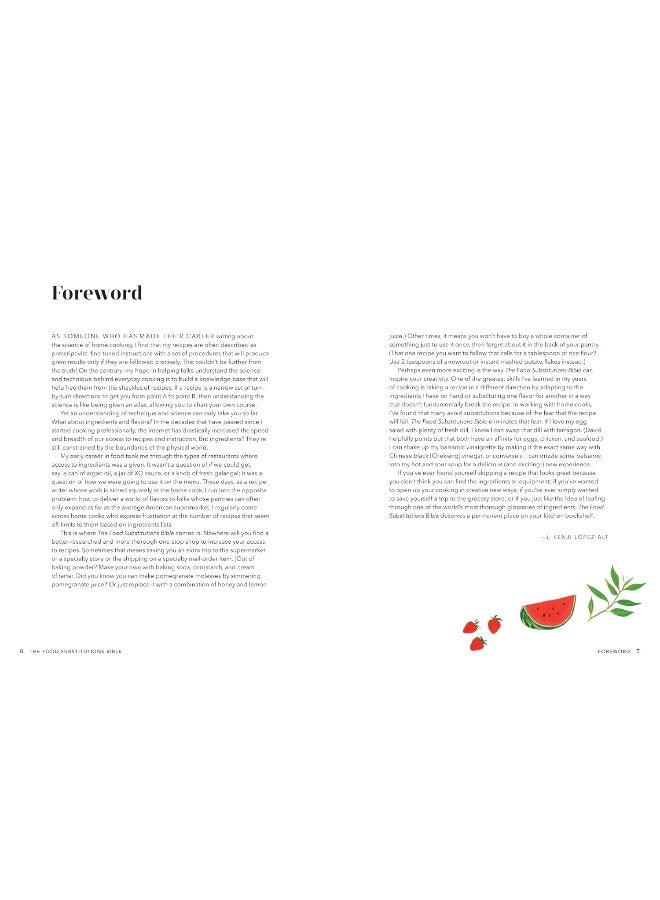The Food Substitutions Bible: 8,000 Substitutions for Ingredients, Equipment & Techniques - Image 3