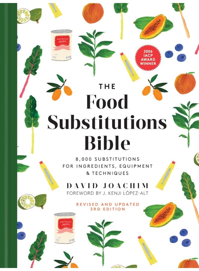 The Food Substitutions Bible: 8,000 Substitutions for Ingredients, Equipment & Techniques - Image 1