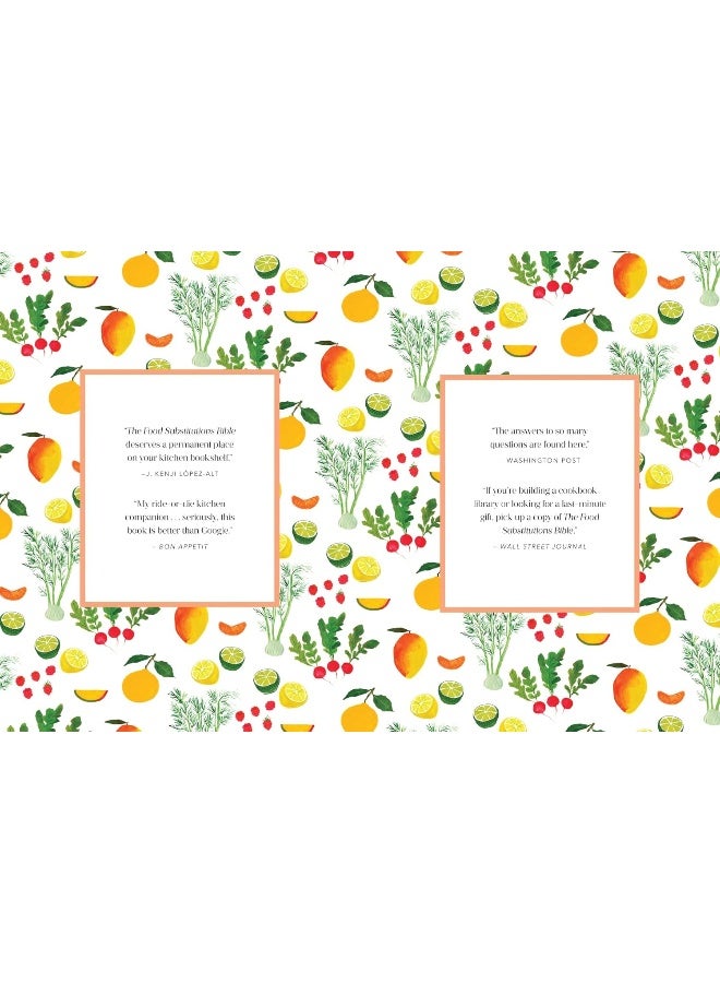 The Food Substitutions Bible: 8,000 Substitutions for Ingredients, Equipment & Techniques - Image 2