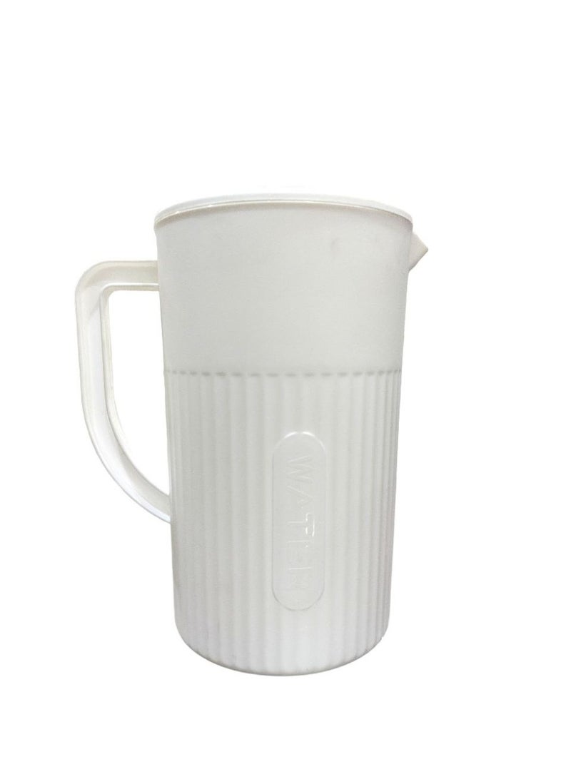 Sharbat Plastic Jug from Khorshid Plast Plastic - White