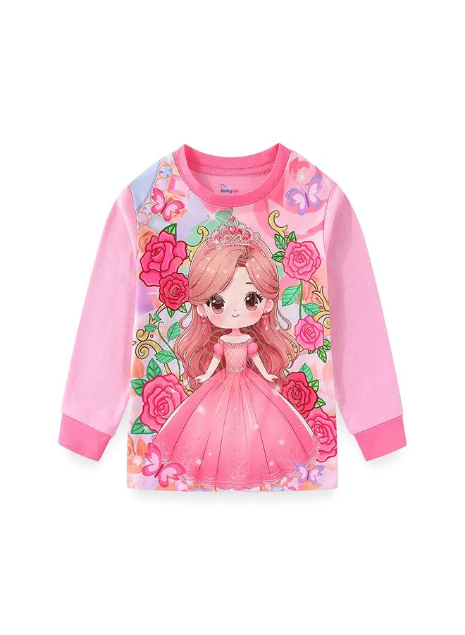 babyqlo Royal Princess Glow-in-the-Dark PJs for Girls