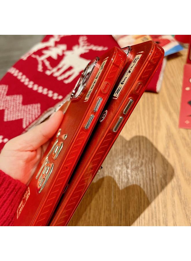 S-TOP Case For iPhone 11 New Year Design 3D Gold Stamping IMD Phone Case - Image 5