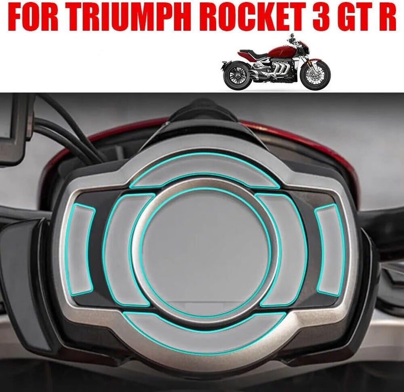 Vuzmode Speedometer Dashboard Screen Protector for Triumph Rocket 3 GT R - Image 2