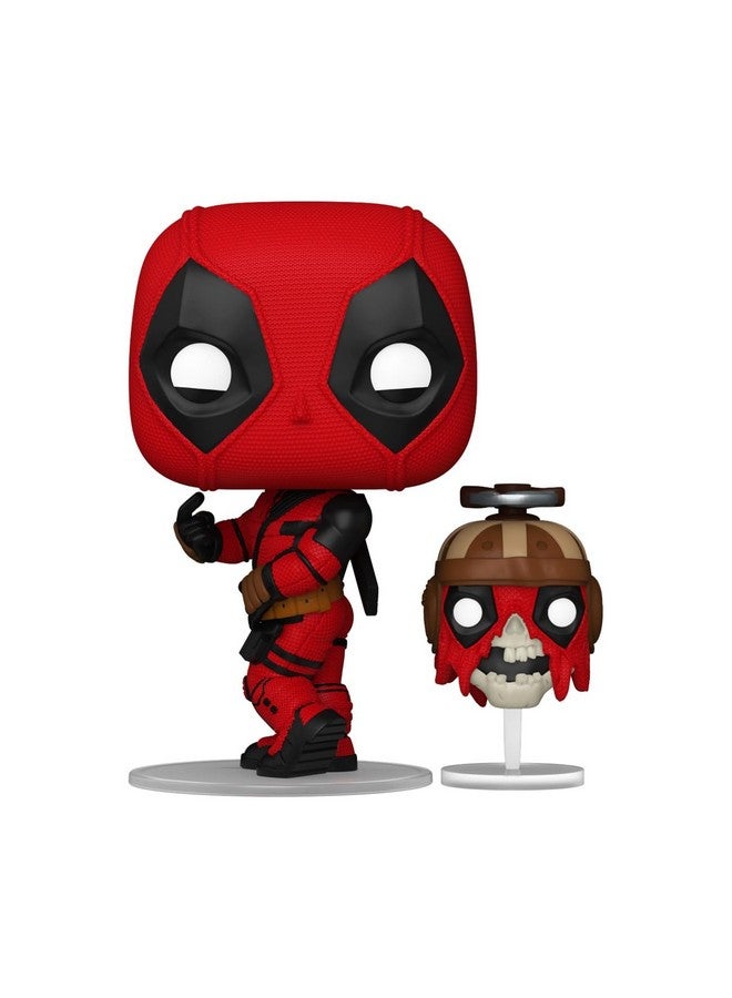 Funko POP! & Buddy: Deadpool & Wolverine - Deadpool with Headpool - Collectable Vinyl Figure - Gift Idea - Official Merchandise - for Kids & Adults - Movies Fans - Model Figure for Collectors - Image 2