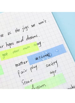 Peachjoy 10 Rolls Highlighter Tapes, 0.23inch x 16.4ft Colored Transparent Tape Fluorescent Neon Tape Removable Highlighters for Reading Taking Notes at Class Home Office  - Image 3