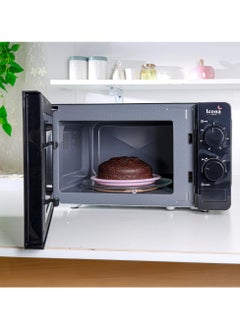 ICONA Icona 20L Digital Touch Control Microwave Oven – 1100W Built-In Microwave with Timer, Dishwasher-Safe, Stainless Steel Inner Cavity, Left-Hinged Door, White  - Image 5