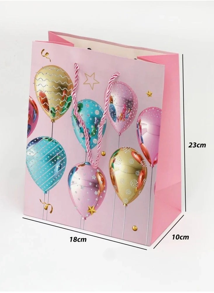 PRIMA 6 Piece Party Gift Bag Set 23x18x10 Cm Multicolour  - Image 2