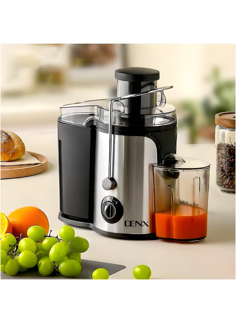 Denx Juicer Extractor DX2071 – Unleash Pure Nutrition and Flavor with Powerful 800W Motor and Easy-to-Use Design for Daily Freshness - Image 1