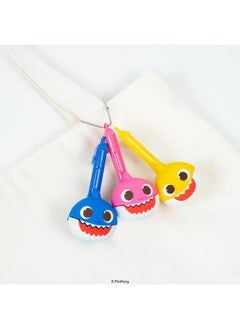 Otamatone Melody [Special Baby Shark Edition] Portable Mini Size Electronic Keychain Musical Toy From Japan - By Maywa Denki [English Instructions] - Baby Shark  - Image 2