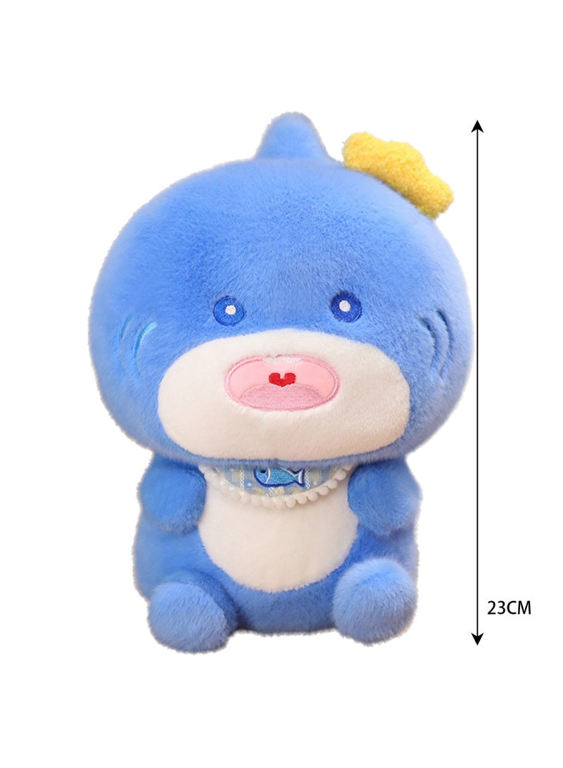Cute Ocean Pet Plush Toy Pillow Gift (Shark) - Image 2
