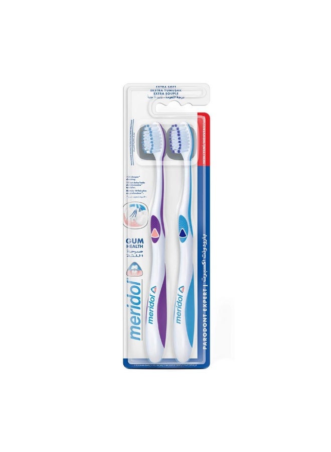 Meridol Parodont Expert Toothbrush 2's