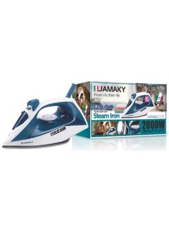 JAMAKY Italy Jamaki Steam Iron 2000W Non-Stick Ceramic Soleplate with Temperature Control - JMK 1029  - Image 1