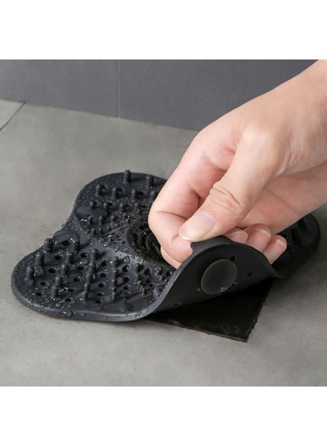 Sink Sewer Anti-Clogging Filter Black 13x13cm - Image 2