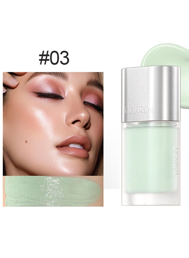 كيو آي بست تغطية خافي عيوب رطب ، خافي عيوب دقيق مرطب ، كريم خفيف الوزن وقابل للتنفس ، خافي عيوب رطب ، تغطية الهالات السوداء ، كريم تمويه متعدد الاستخدامات ، قوام كريمي تغطية كاملة ، إخفاء # 03 - Image 2