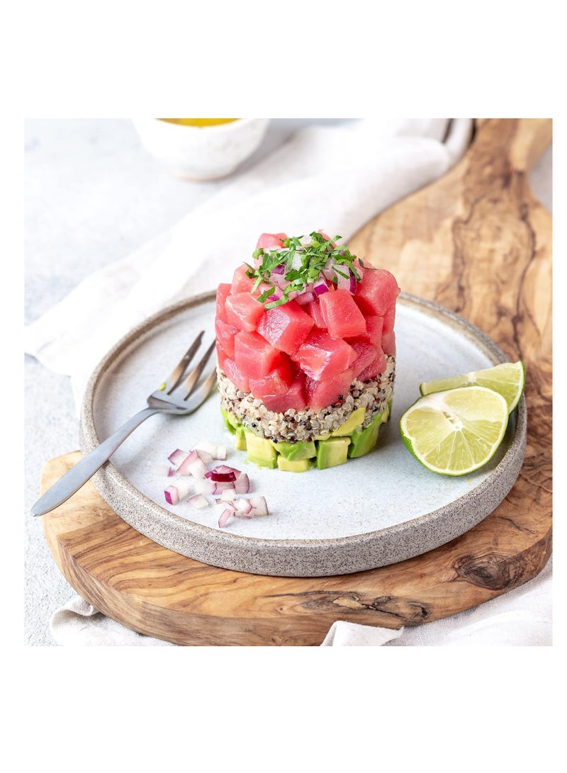 KUCHENPROFI Küchenprofi Stainless Steel 6-Piece Forming Rings with Tamper/Pushers, Silver - Image 4