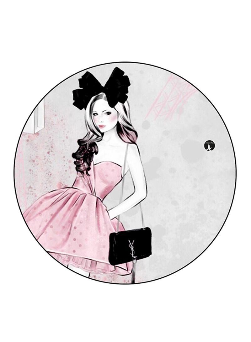 RKN Girl Printed Mouse Pad Multicolour