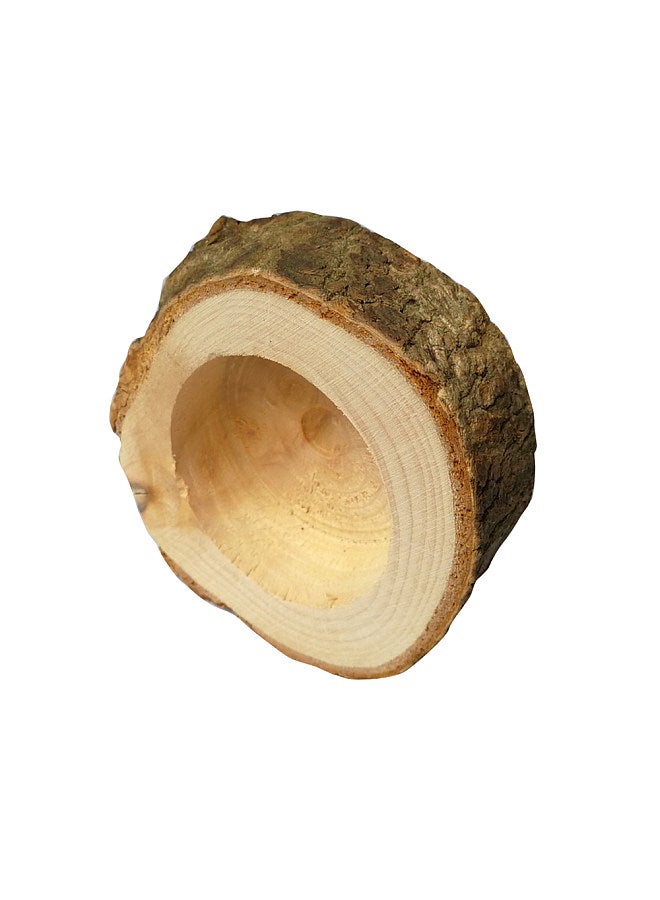 New Pillar Design Tealight Candlestick Wooden Candle Holder Mini Flower Pot Home Garden Decoration  - Image 2