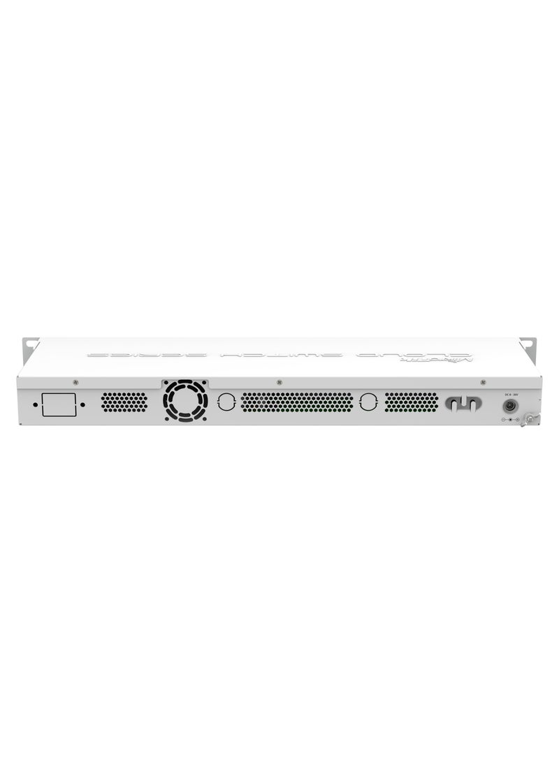 Mikrotik CSS326-24G-2S+RM with SwitchOS, rackmount case (EU) White - Image 1