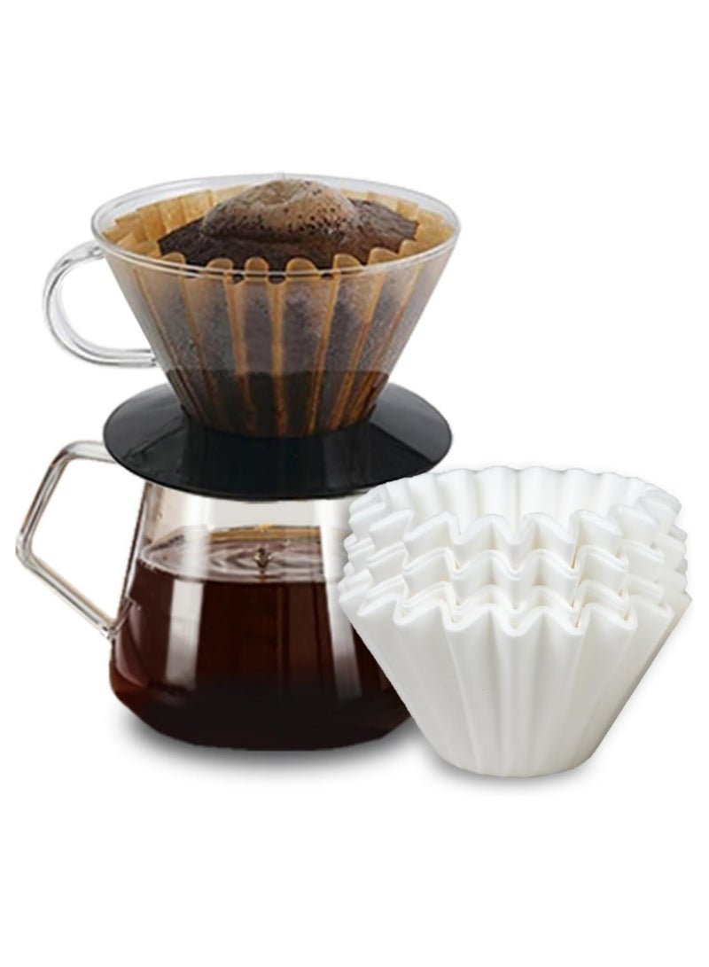 سايكفو فلتر قهوة ويف سيريز 155، أبيض، لشخص أو شخصين، 100 ورقة - Image 1