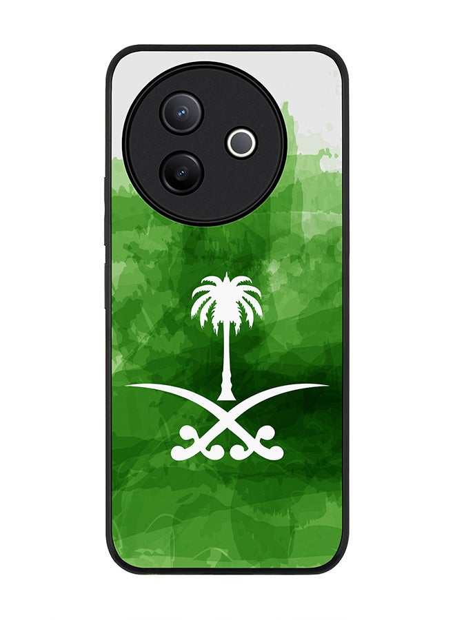 Stylizedd For Vivo Y39 5G / vivo Y300i 5G Case,Slim fit Camera Protection, Shockproof Thin Phone cover  - Saudi Emblem - Image 1
