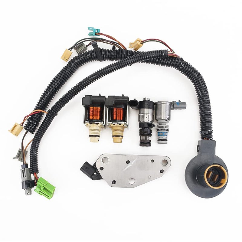 Transmission Solenoid Kit with Wiring Harness G4T65E 24237264 Compatible with Buick Chevrolet - Image 1