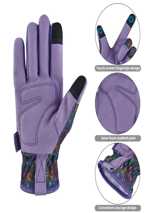 OIZEN Gardening Gloves for Women and Men, 1 Pair of Thorn Proof Garden Gloves, Rose Picking Gloves for Yard, Size Medium - Image 3