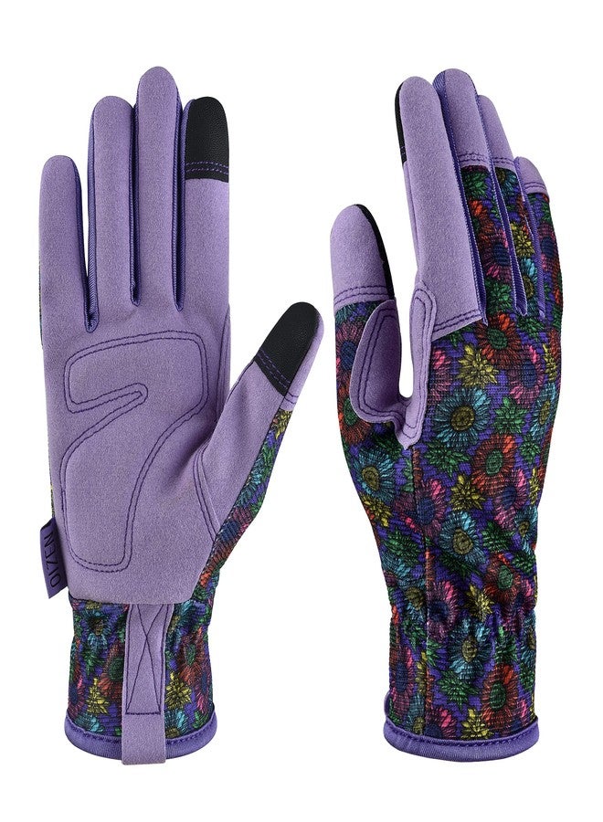 OIZEN Gardening Gloves for Women and Men, 1 Pair of Thorn Proof Garden Gloves, Rose Picking Gloves for Yard, Size Medium - Image 1