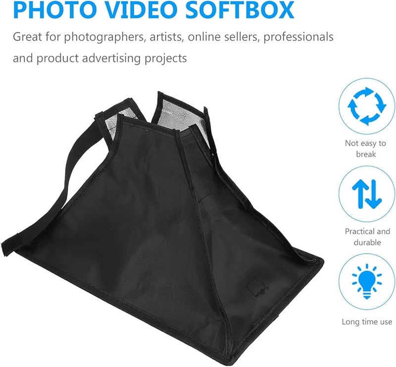 Portable Softbox Light Diffuser 40cm Photography Lighting Box For Studio Product Shots - Image 5