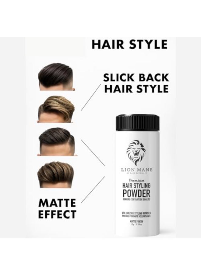 Rake Specialty Lion Mane Hair Styling Texturizing Hair Powder 1 Bottle - Image 3
