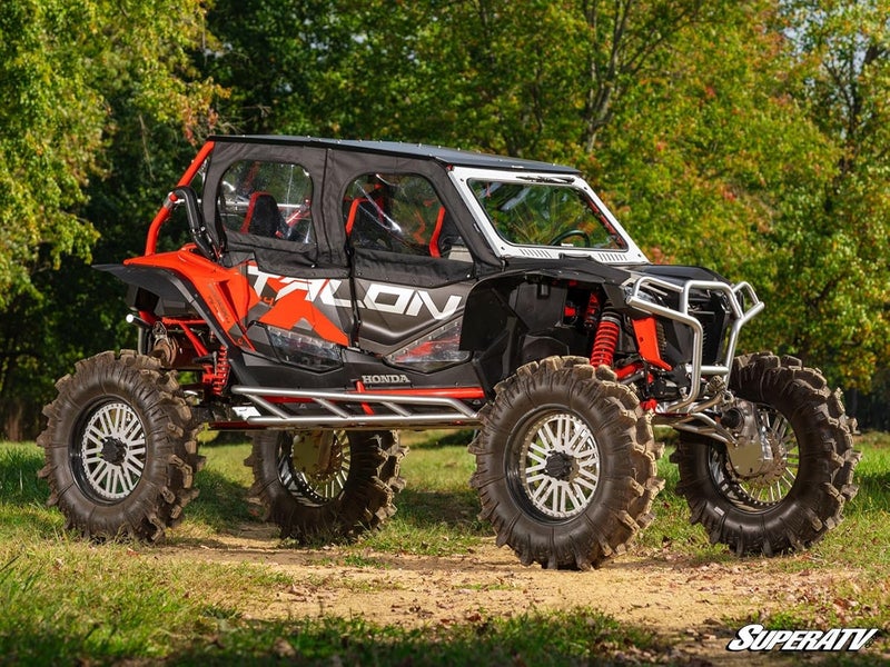 SuperATV Honda Talon 1000X-4 Primal Soft Cab Enclosure Upper Doors - Image 3