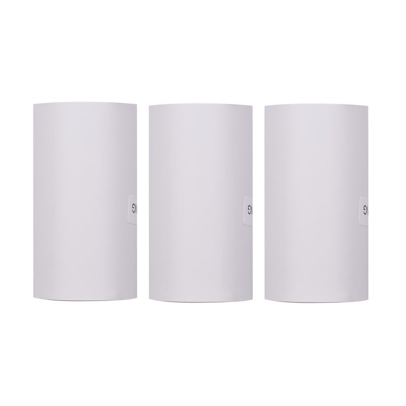 Thermal Paper Roll: 3 Rolls/Pack 6.8 Meters Each 10-Year Storage - Smooth Blank White Thermal Paper for PAPERANG P1/P1S/P2/P2S Pocket Thermal Printer, Photo Memo Journal Note Printing - Image 1