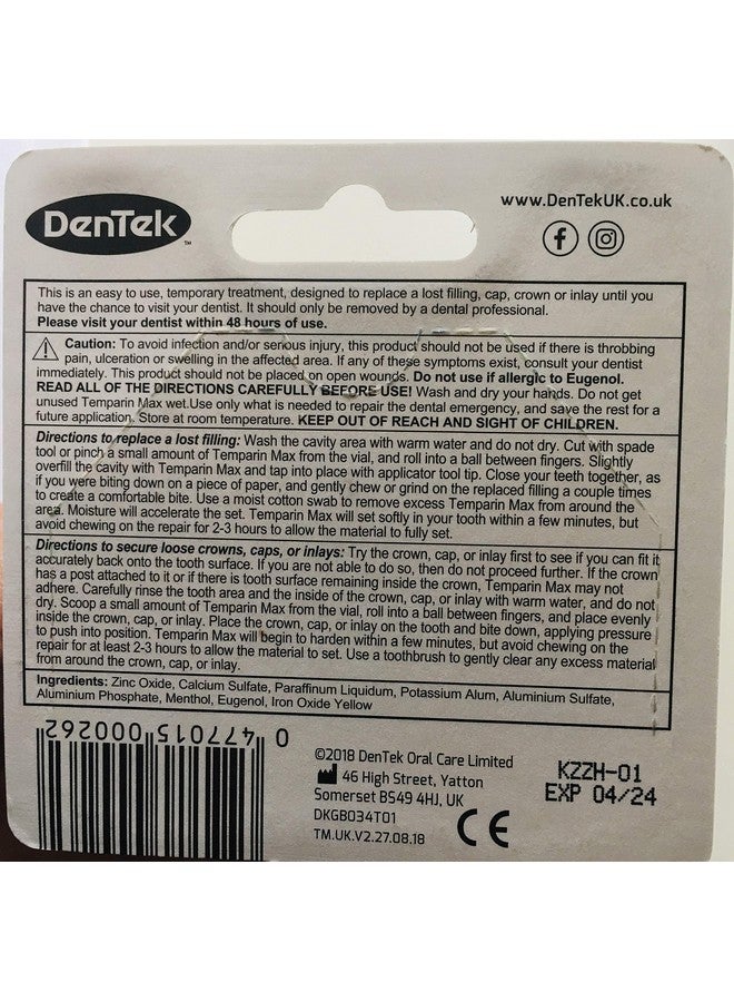 Dentek Temparin Lost Filling Repair - Image 2