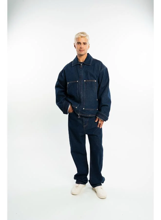 Another Cotton Lab Sold Zip Throue Jacket